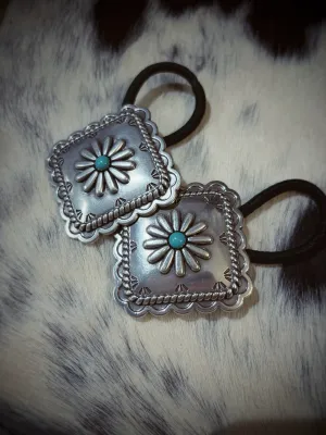 1 3/4” square hair tie