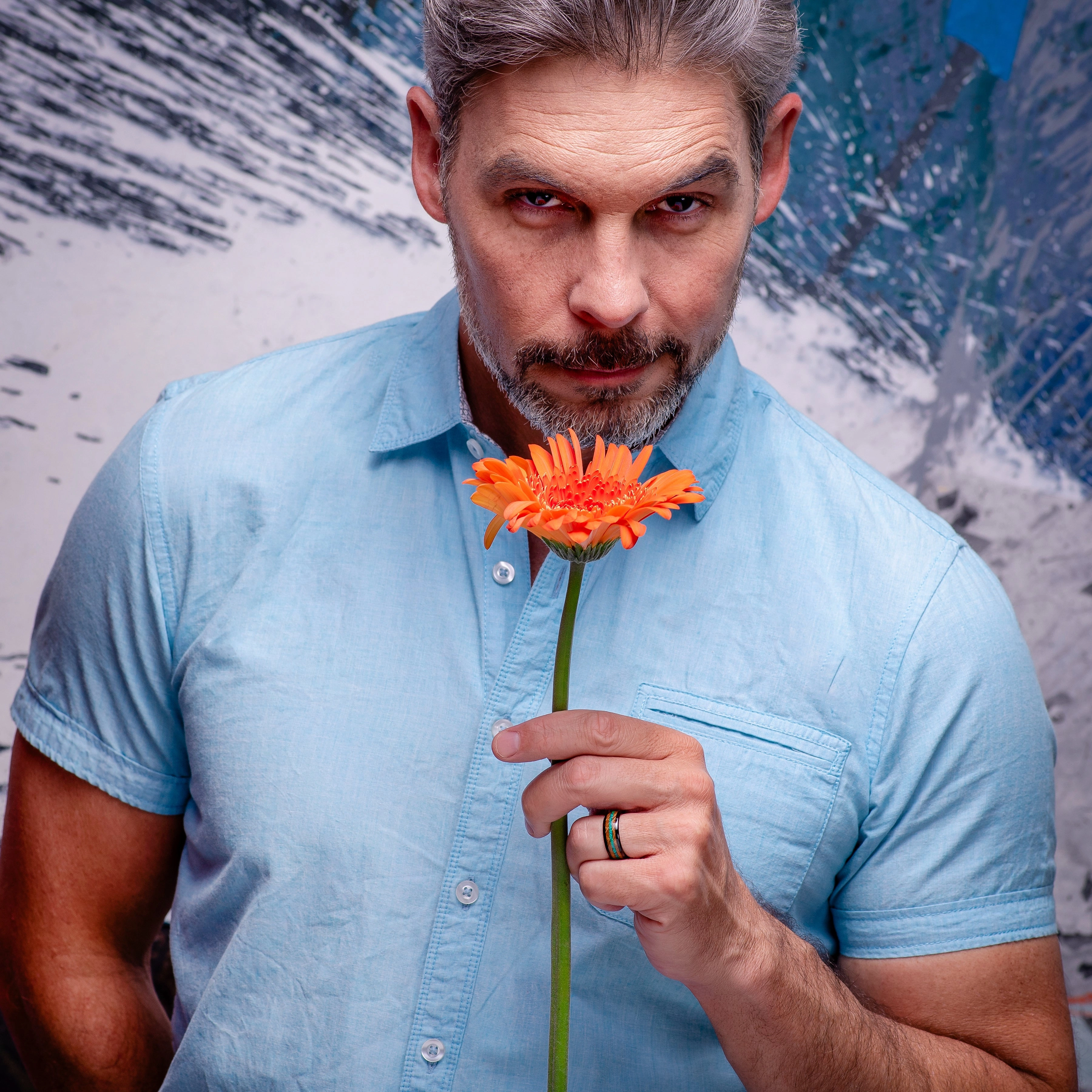 100S JEWELRY Black Tungsten Rings For Men Whiskey Barrel & Green Opal Wedding Promise Engagement Band Size 6-16 Sturdy Object Timeless Adornment