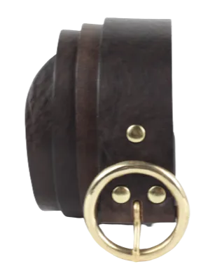 1.5 Inch Leather Jean Belt