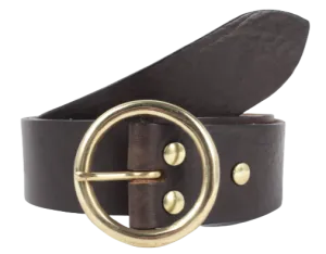 1.5 Inch Leather Jean Belt