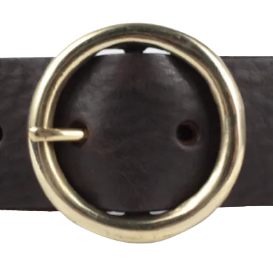 1.5 Inch Leather Jean Belt