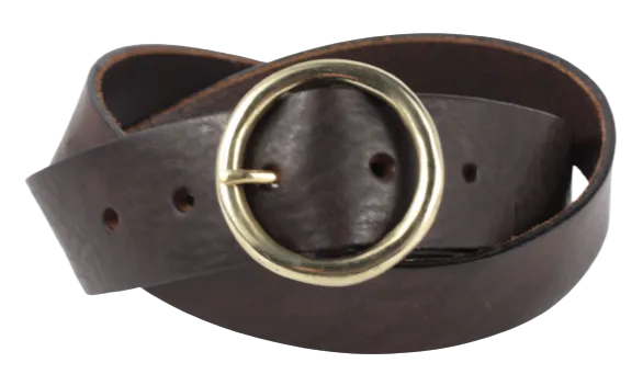 1.5 Inch Leather Jean Belt
