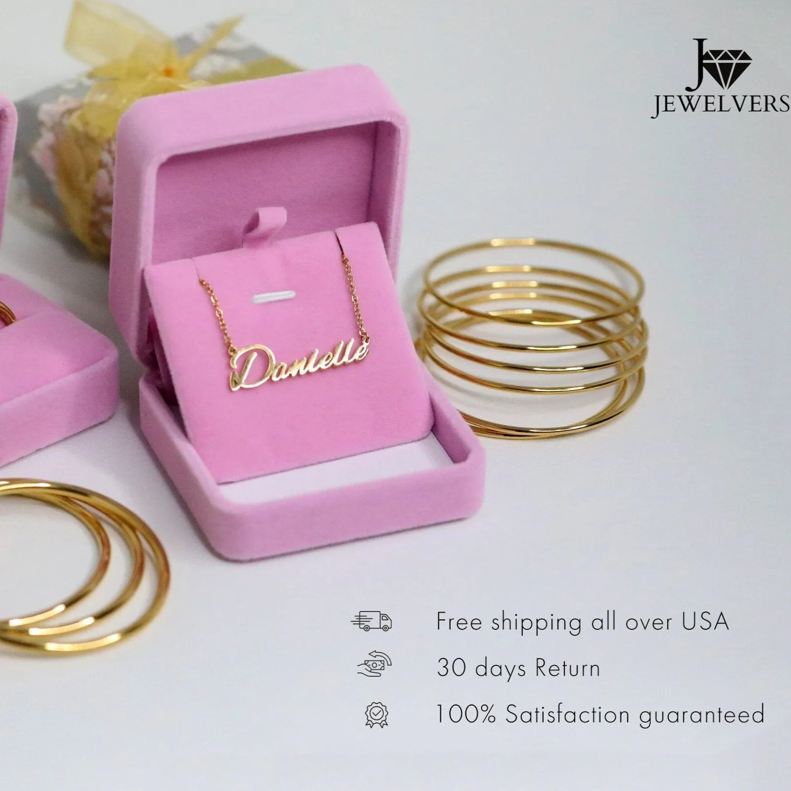 18K Gold-Filled Chain Cuff Earrings