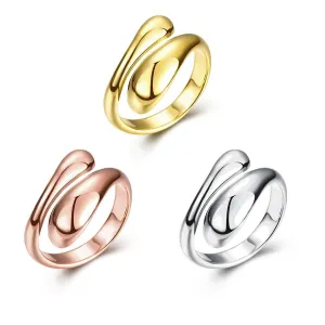 18K Gold-Plated Designer Inspired Matrix Cocktail Ring- Three Options