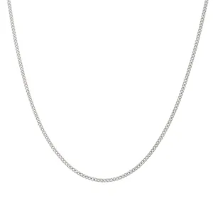 18" 1mm Curb Chain Necklace