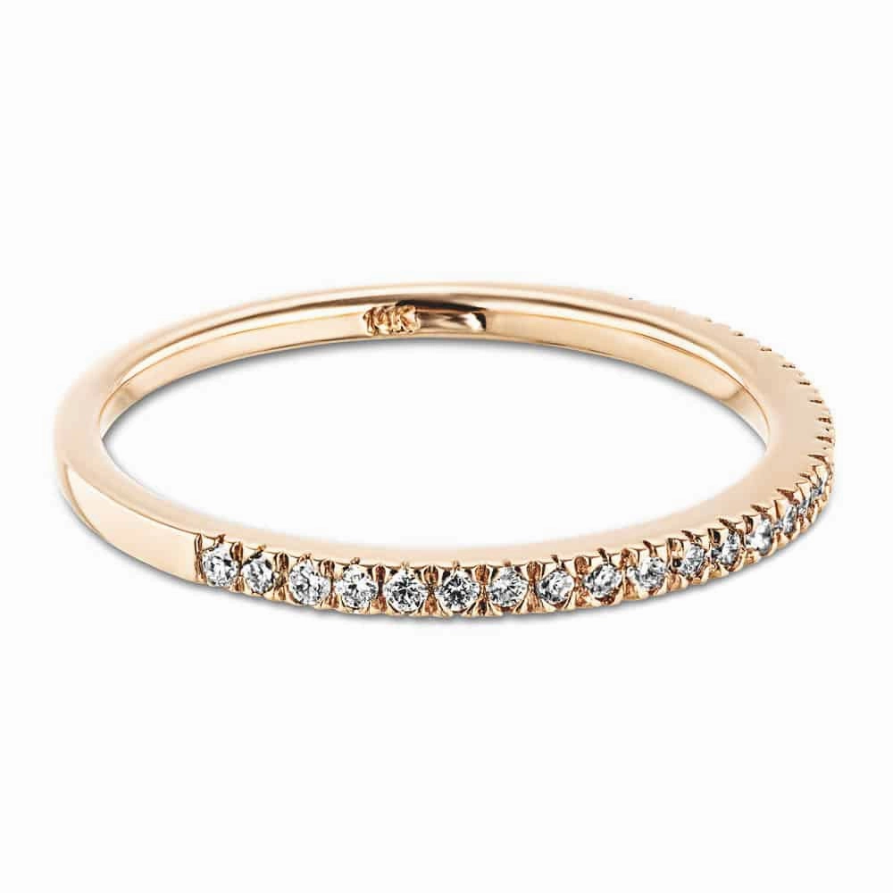 Storage Solution 1/5 ctw Round Lab Grown Diamond Classic Prong Pinky Ring