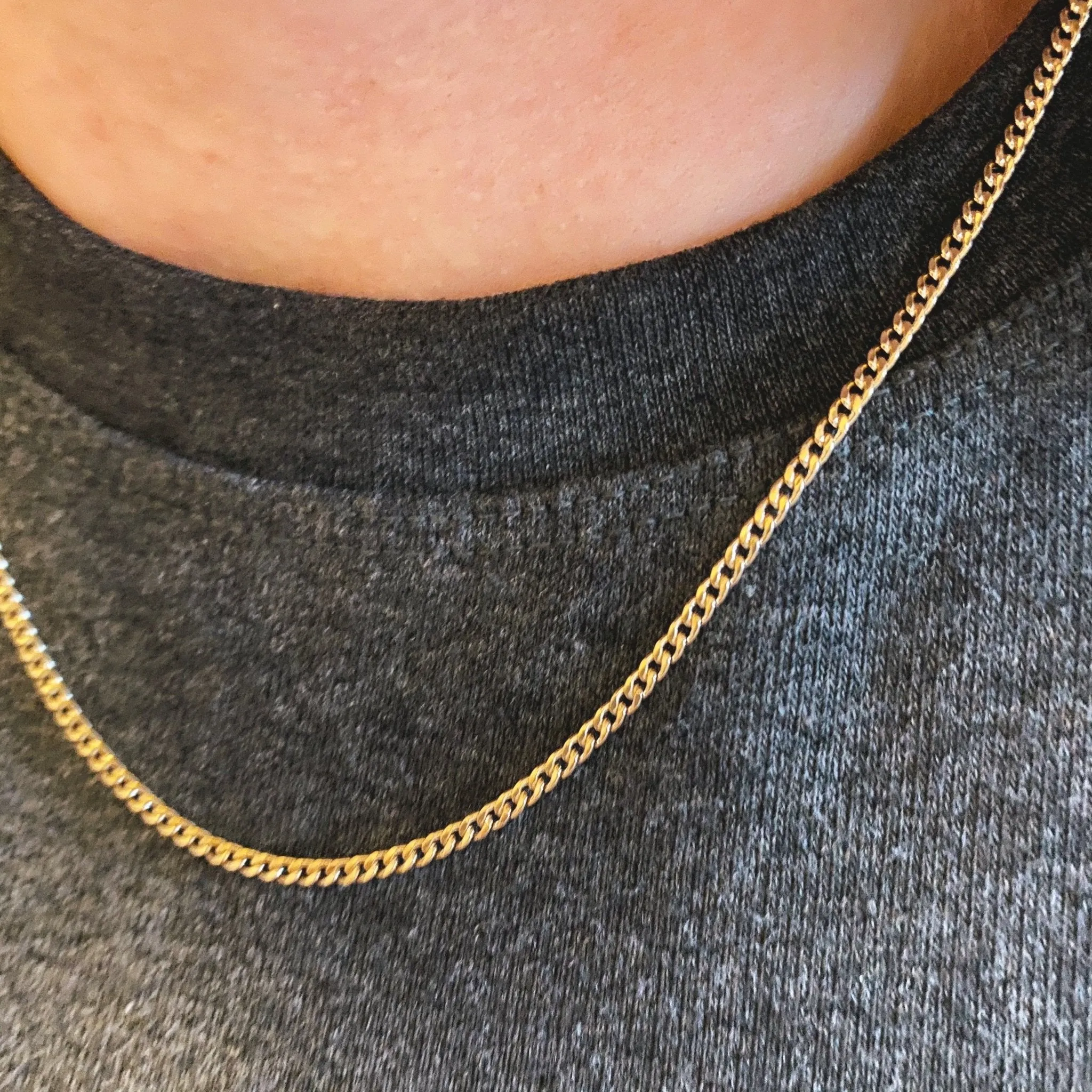 2.0mm Skinny Miami Cuban Chain