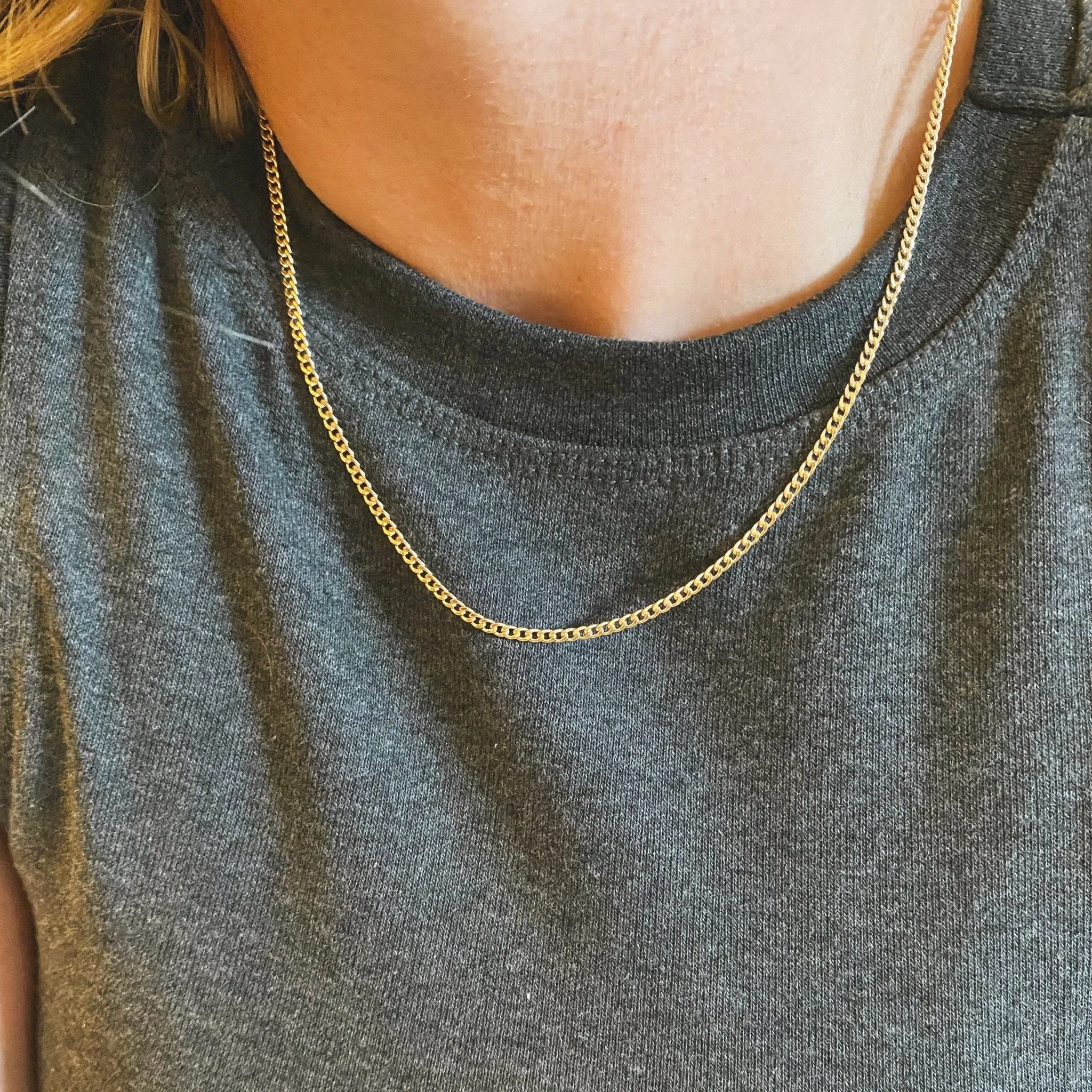 2.0mm Skinny Miami Cuban Chain