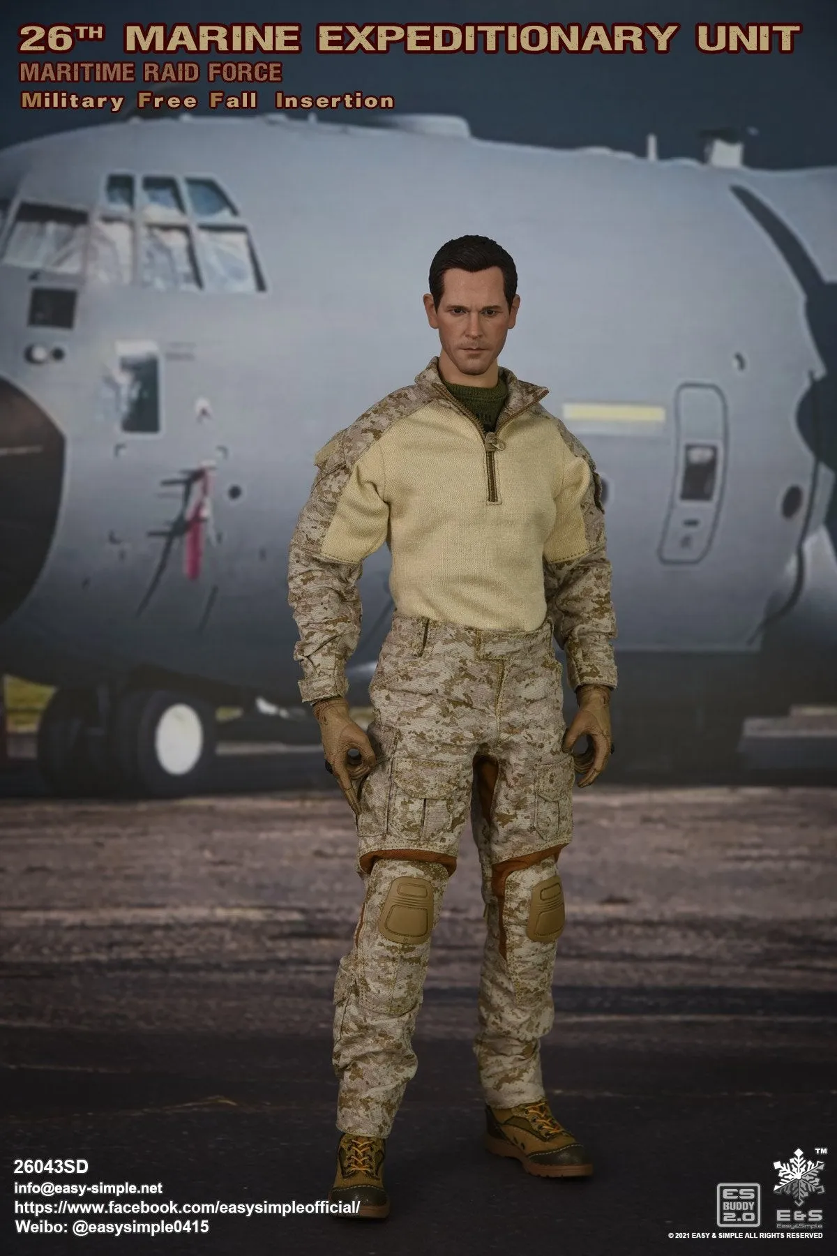 26th MEU Free Fall Insertion - Parachutist Drop Bag