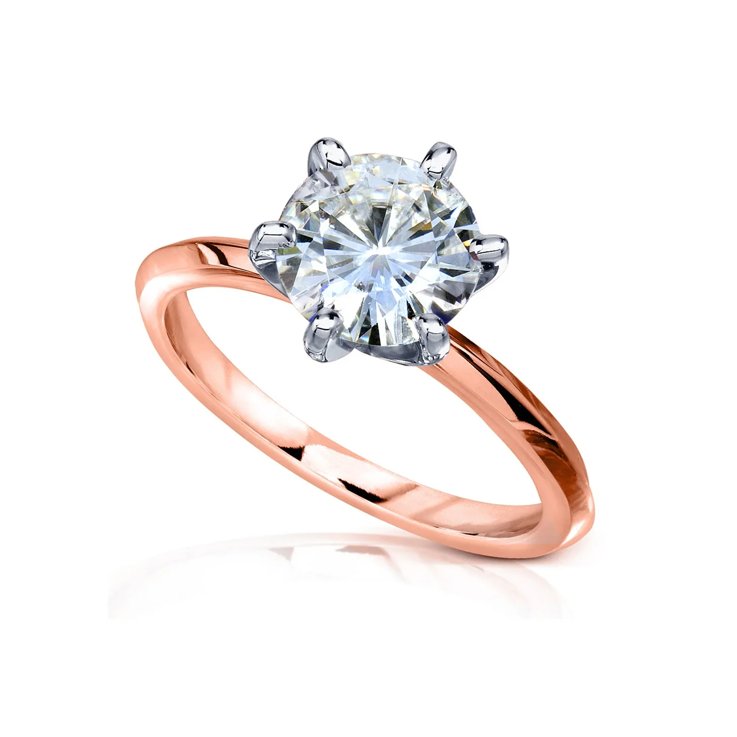 2ct Saber Ring