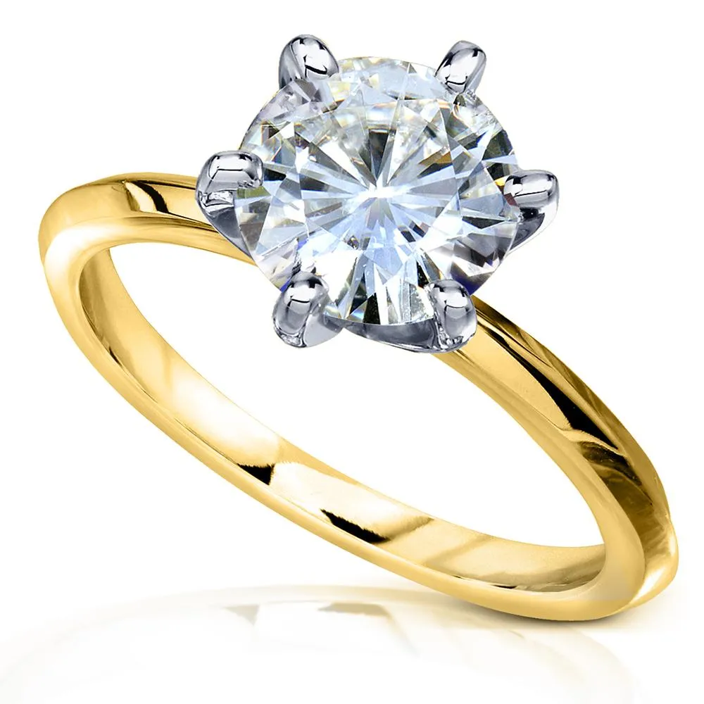 2ct Saber Ring