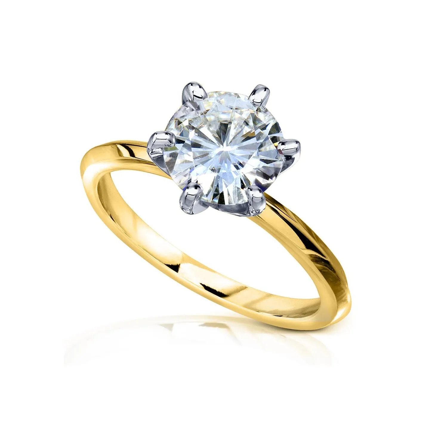 2ct Saber Ring