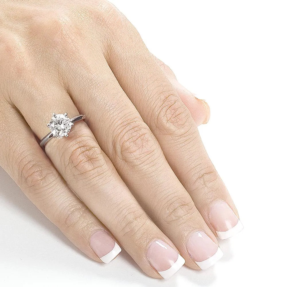 2ct Saber Ring