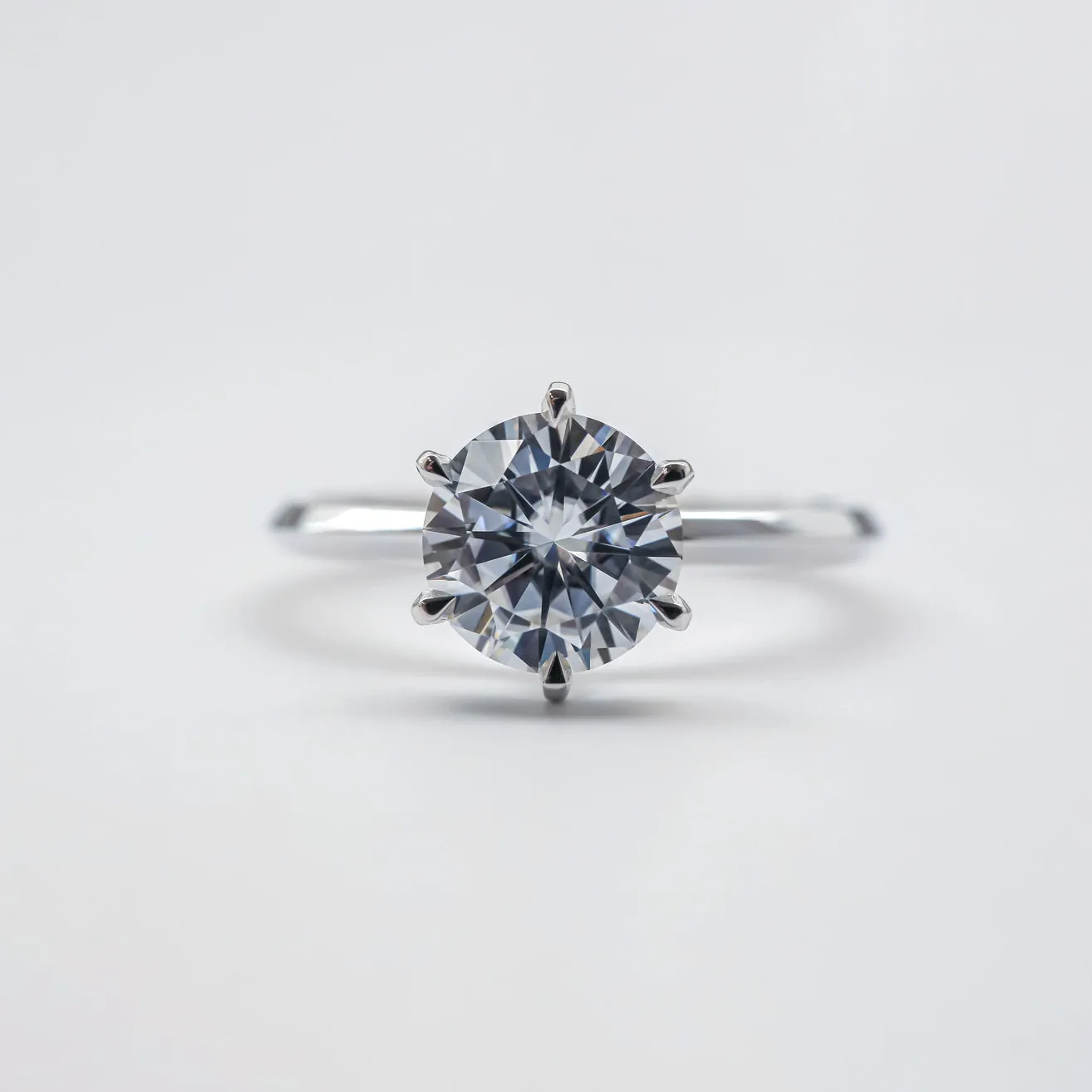 2ct Saber Ring
