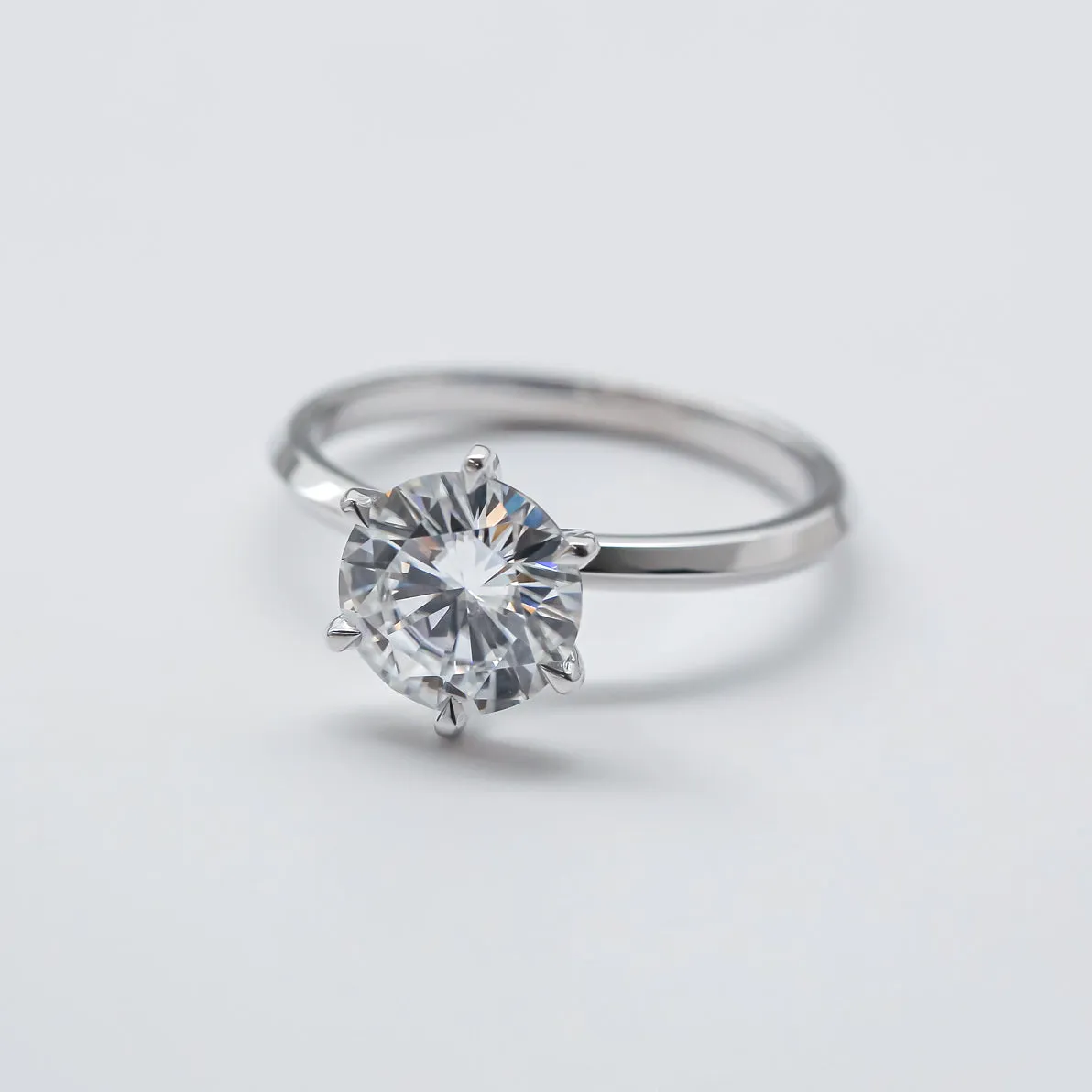 2ct Saber Ring