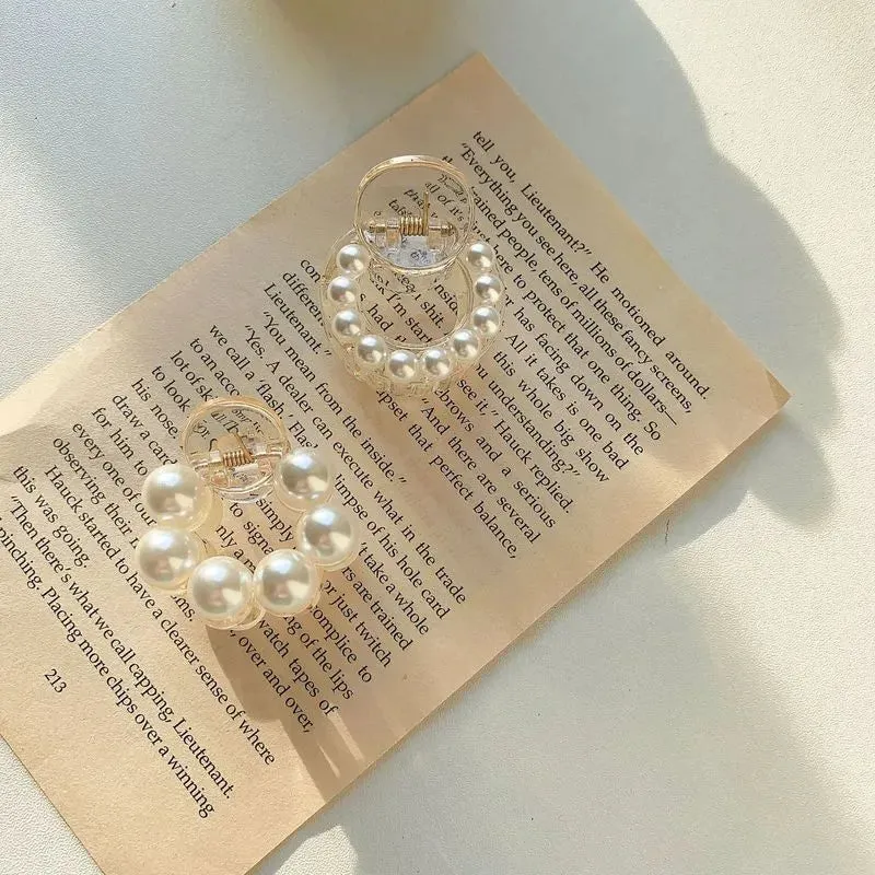 2pc Lovely Geometric Hair Claw Clips