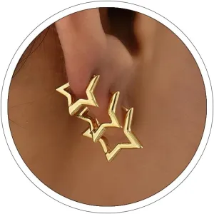 3 Pairs Silver Huggie Hoop Earrings Set Gold Huggie Earrings for Women Lightweight Hypoallergenic Heart Hoops Earrings Set Jewelry