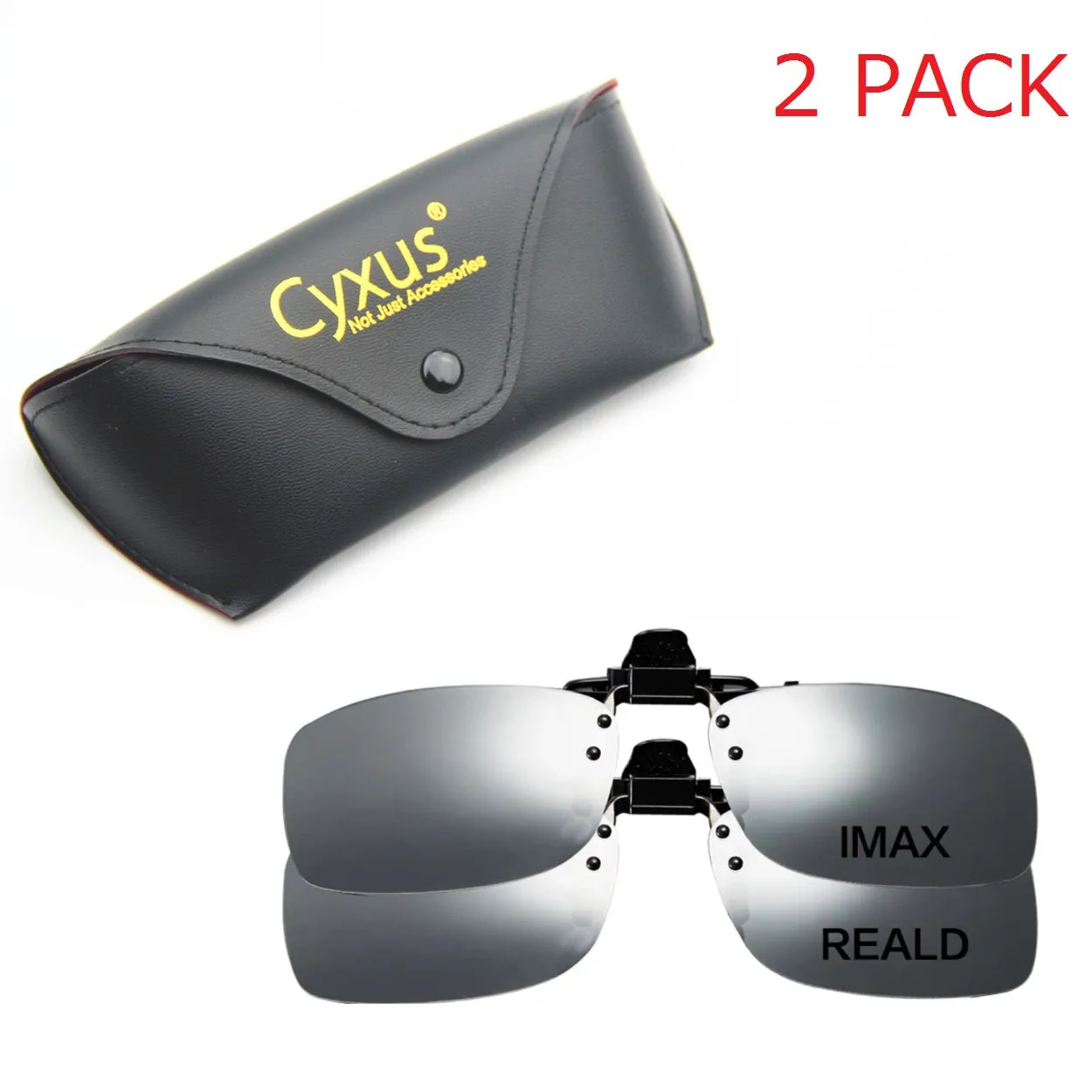 3D  Spectacles Glasses Clip-on Glasses for RealD & IMAX 3000B