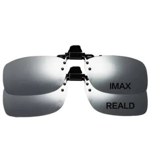 3D  Spectacles Glasses Clip-on Glasses for RealD & IMAX 3000B