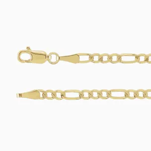 3mm Figaro Chain Necklace