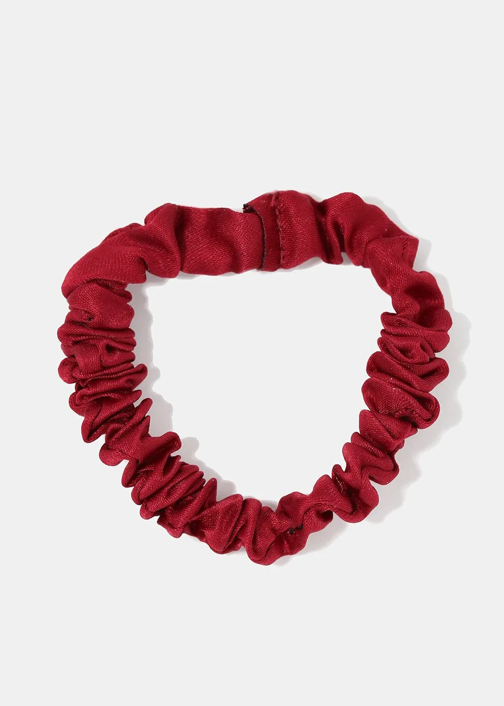 4-Piece Satin Scrunched Hair Ties