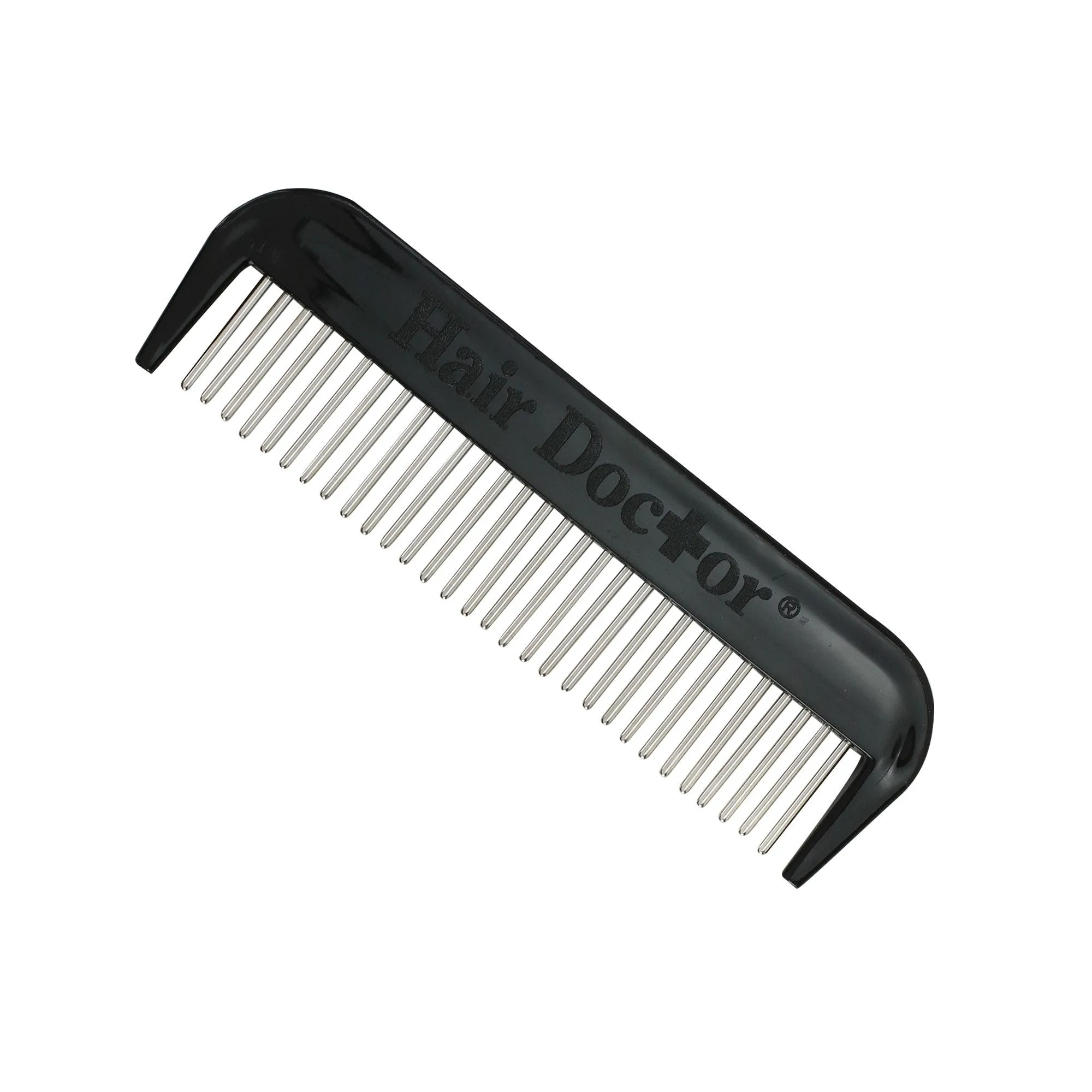 4" Mini Comb with Stainless-Steel Rotating Teeth. Best Gift!