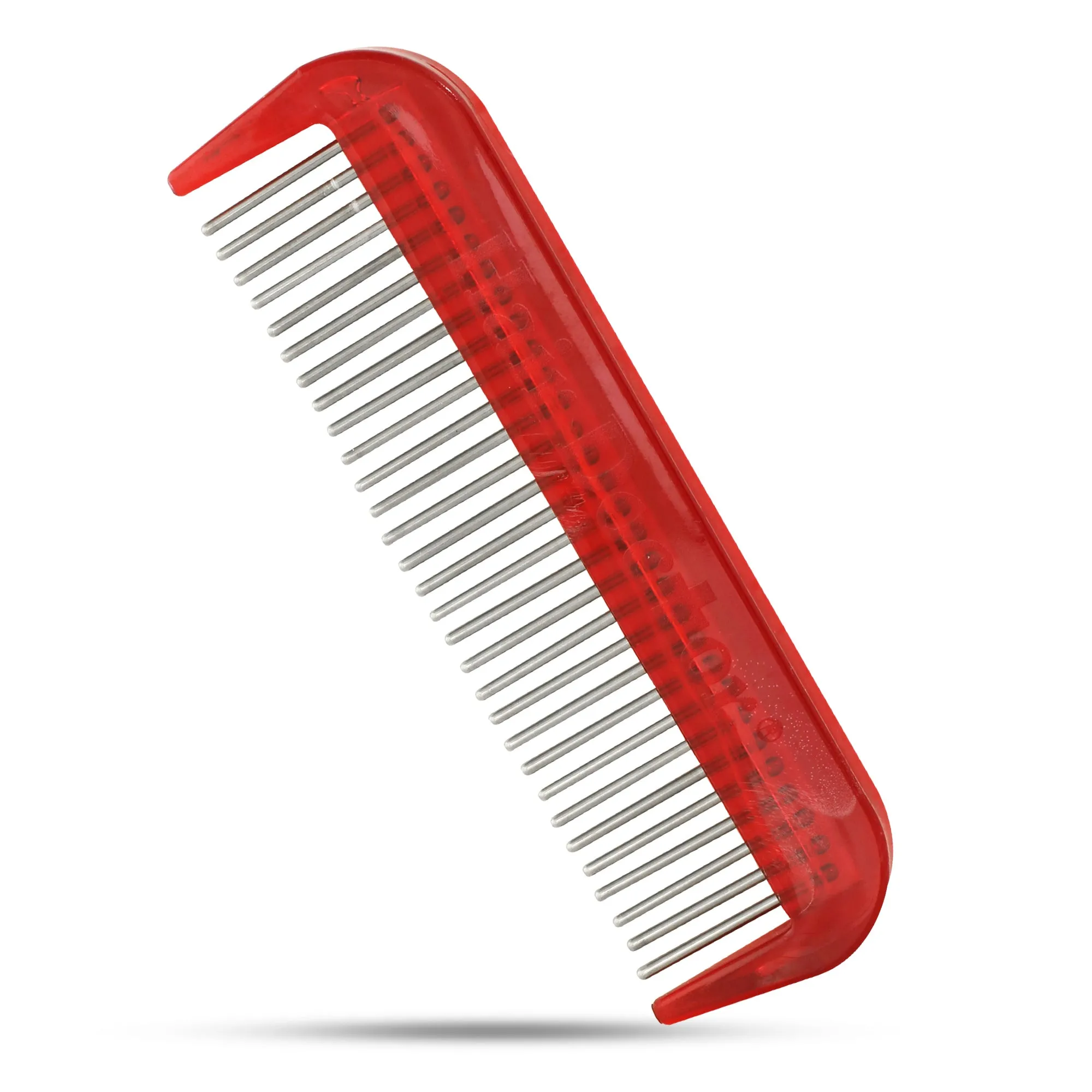 4" Mini Comb with Stainless-Steel Rotating Teeth. Best Gift!