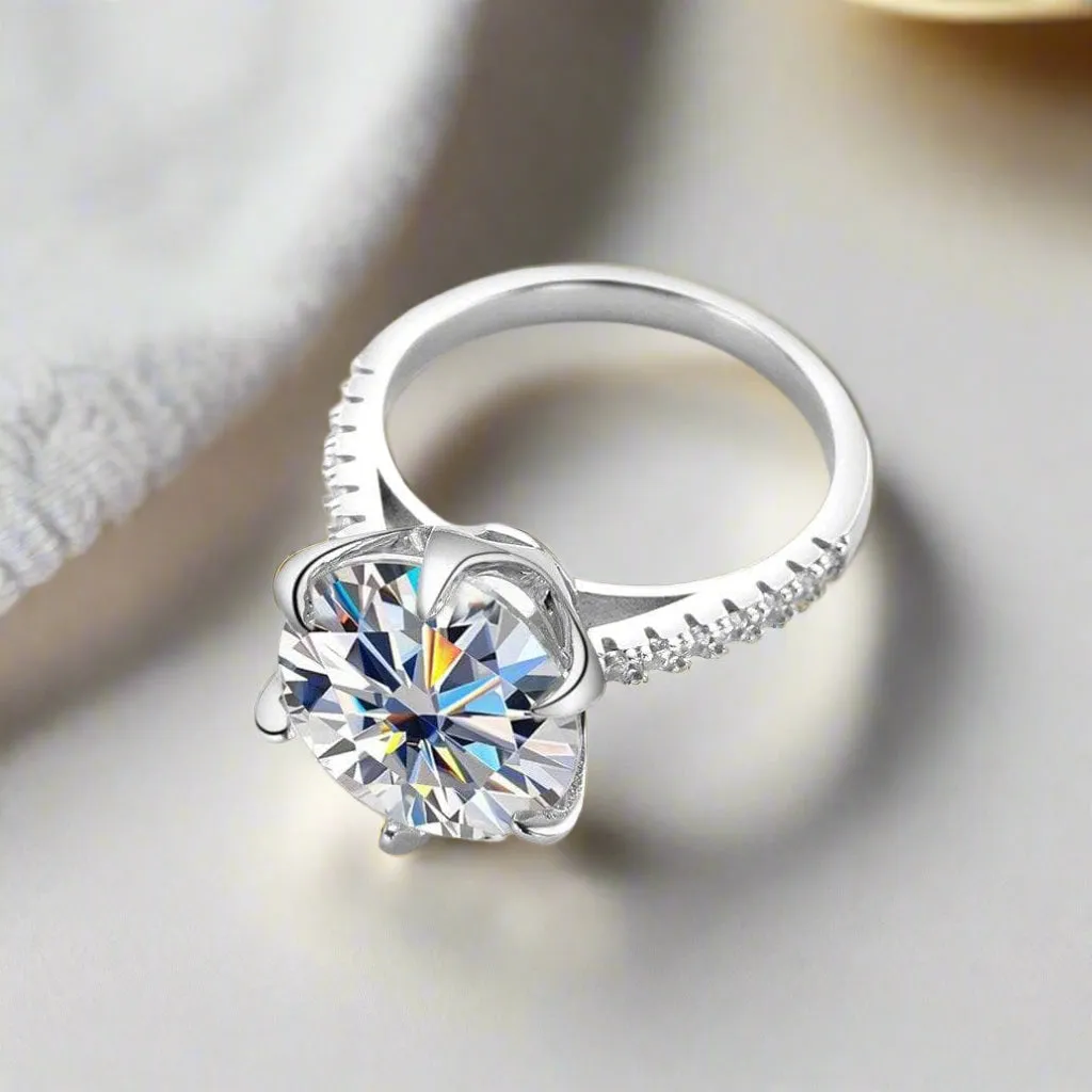 5.0 Ct Diamond Classic Engagement Ring
