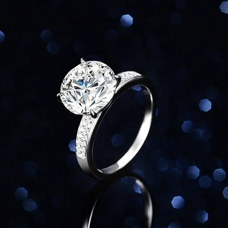 5.0 Ct Diamond Classic Engagement Ring