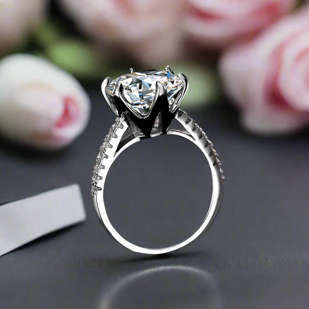 5.0 Ct Diamond Classic Engagement Ring