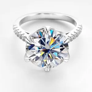 5.0 Ct Diamond Classic Engagement Ring