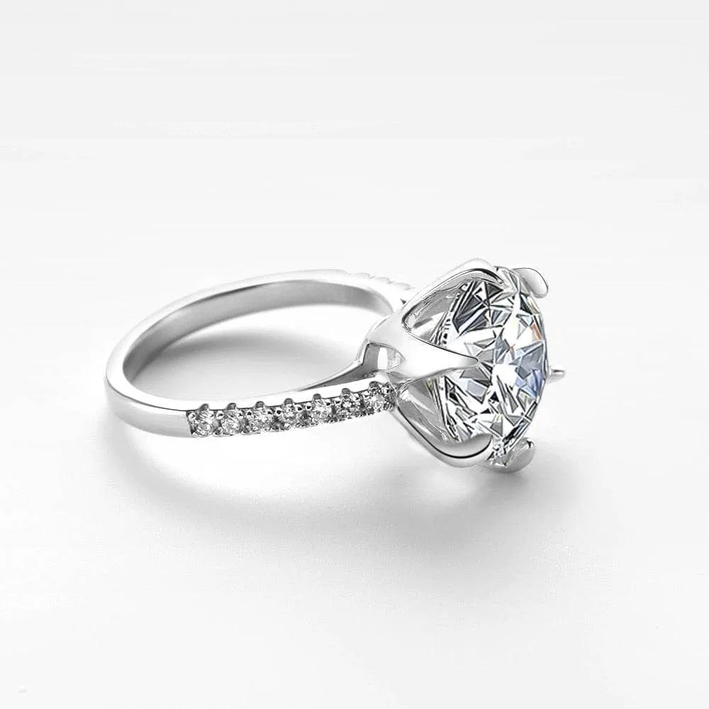 5.0 Ct Diamond Classic Engagement Ring