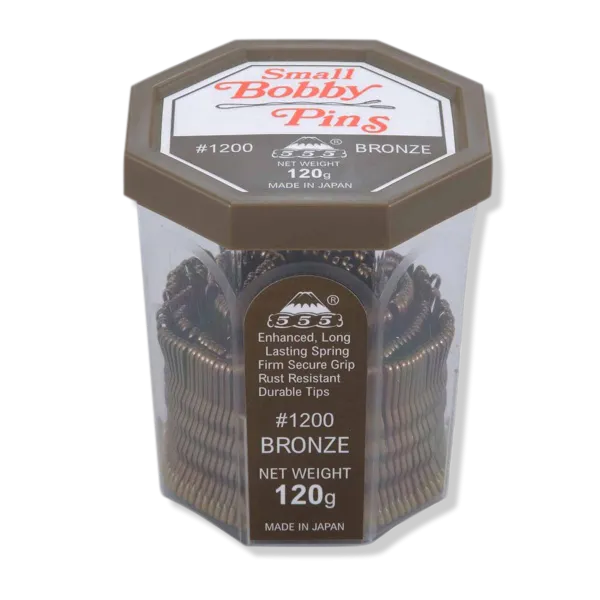 555 Bobby Pins No.1200 1.5" Bronze
