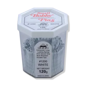 555 Bobby Pins No.1200 1.5" White
