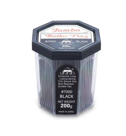 555 Jumbo Roller Pins No.7000 3" Black