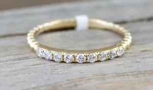 9 Diamond Bead Band