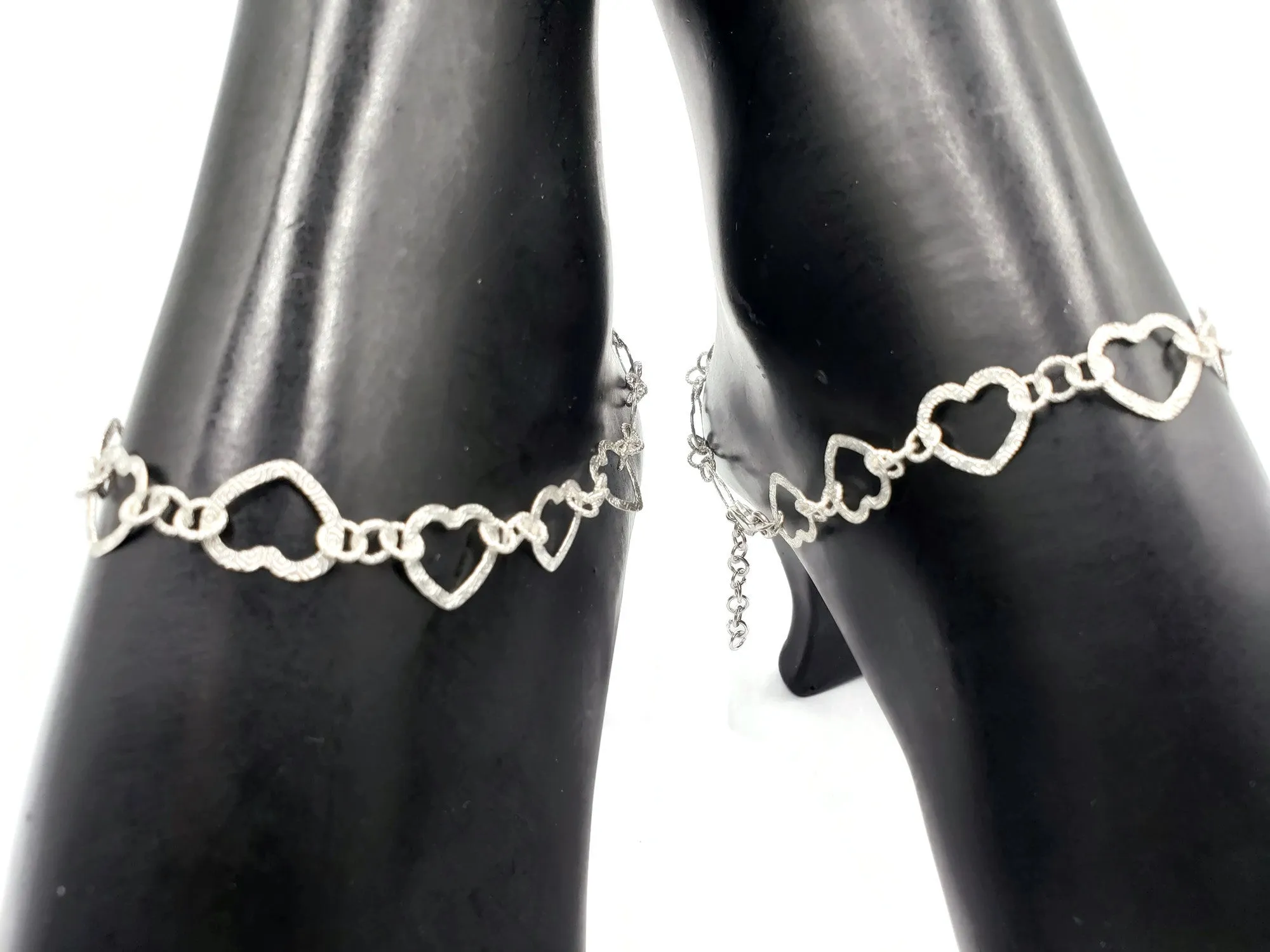 925 Sterling Silver Anklet - #13