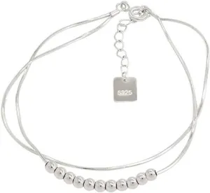 925 Sterling Silver Link Chain Bracelet for Women Handmade Layered Adjustable Sterling Silver Bracelets Bangles Jewelry Gifts
