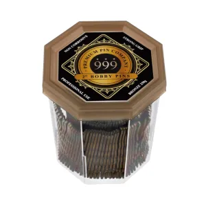 999 Premium Bobby Pins - 2 inch - BRONZE*