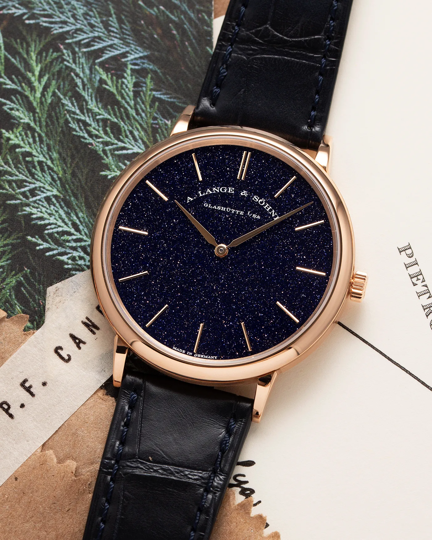 A. Lange & Sohne Saxonia Thin Aventurine 211.088