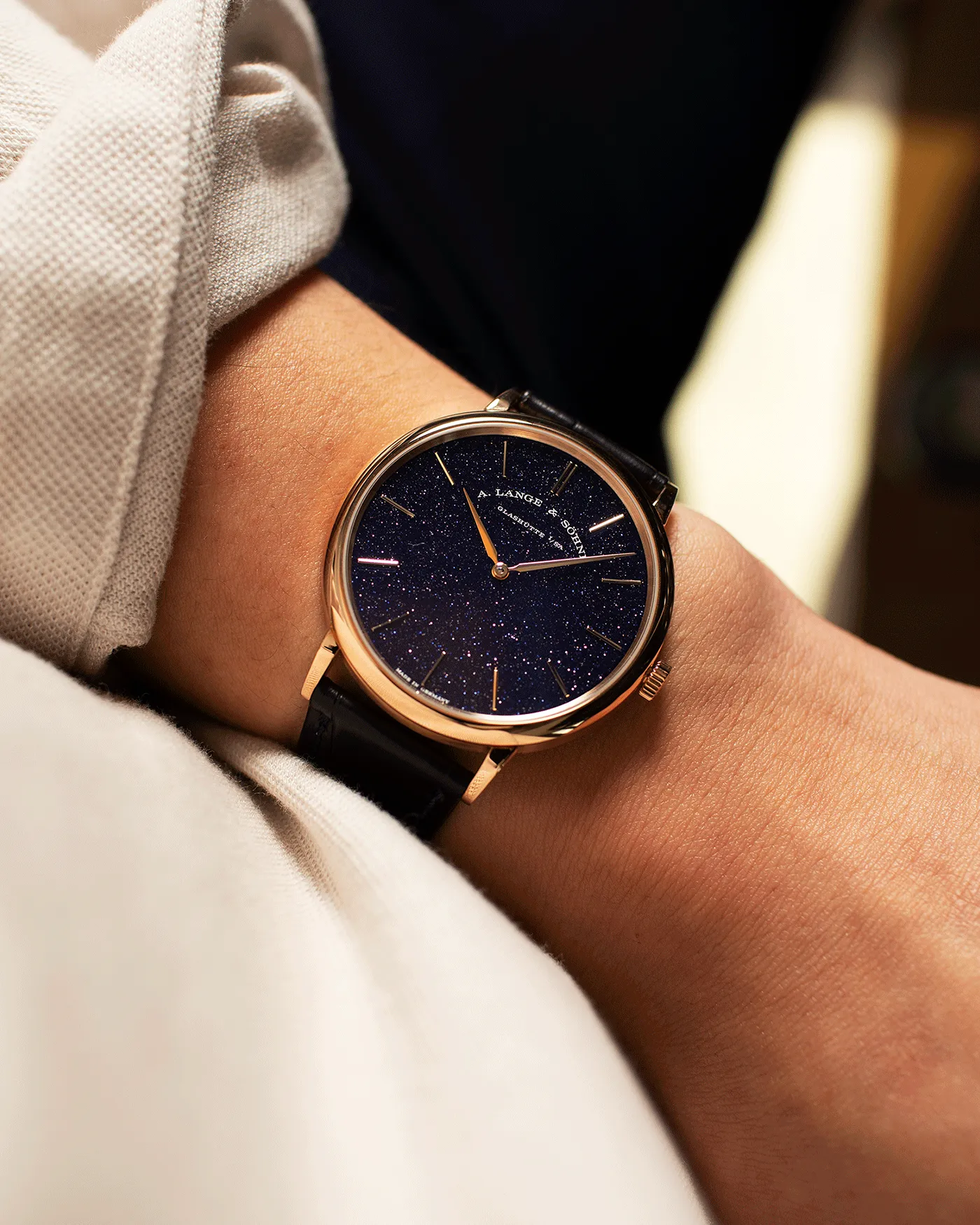 A. Lange & Sohne Saxonia Thin Aventurine 211.088