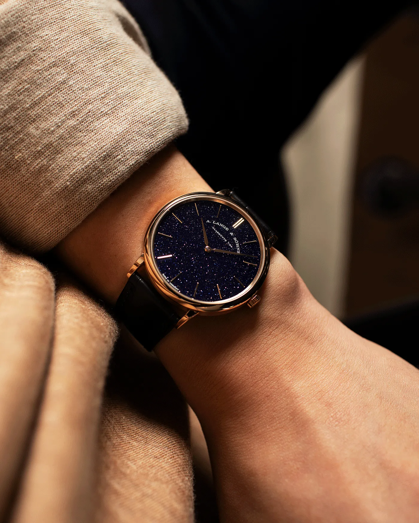 A. Lange & Sohne Saxonia Thin Aventurine 211.088
