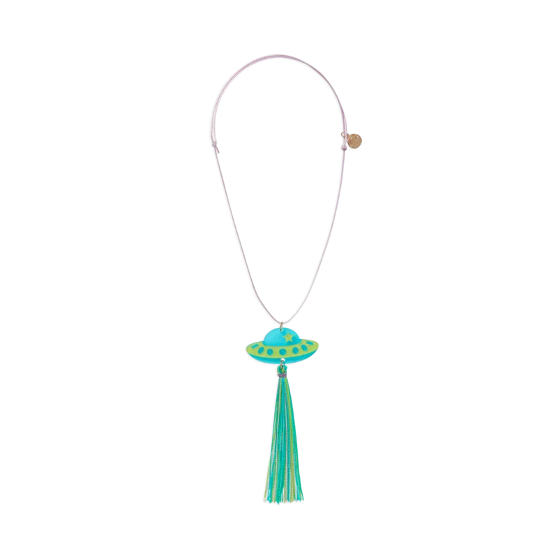 Alexa Spaceship Necklace