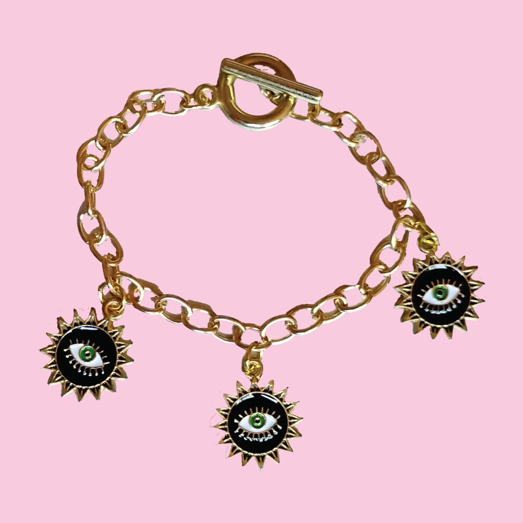 All Seeing Charm Bracelet