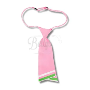 Alpha Kappa Alpha AKA Pink & Green Bowtie