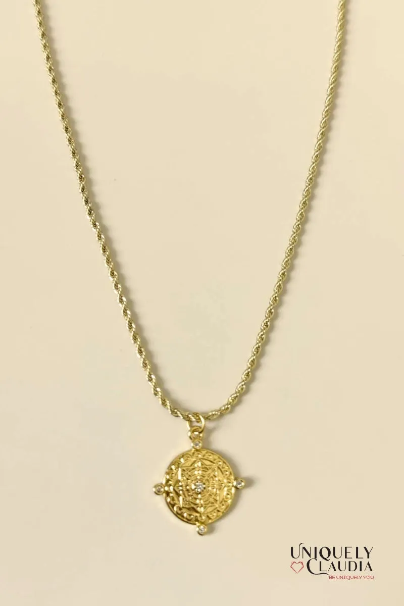 Always Find Your Way Compass Necklace