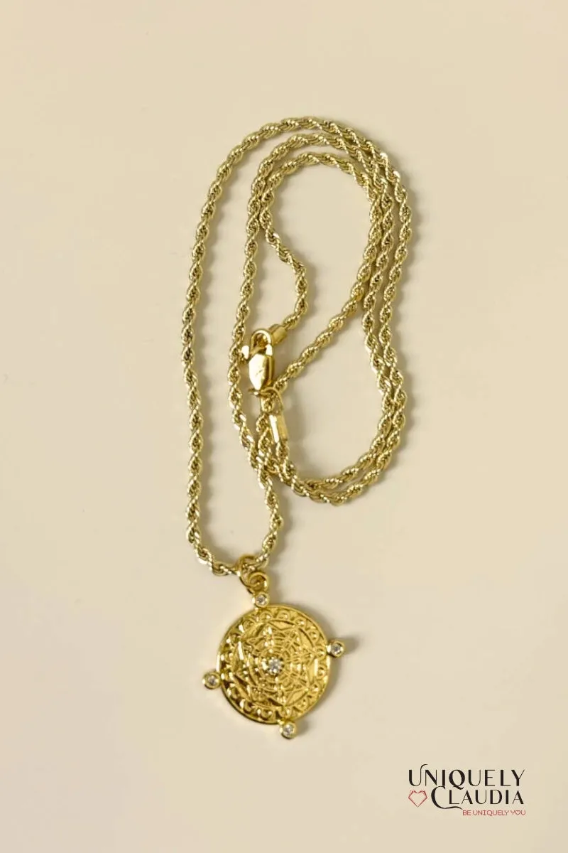 Always Find Your Way Compass Necklace