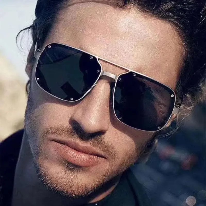 American Retro Square Sunglasses