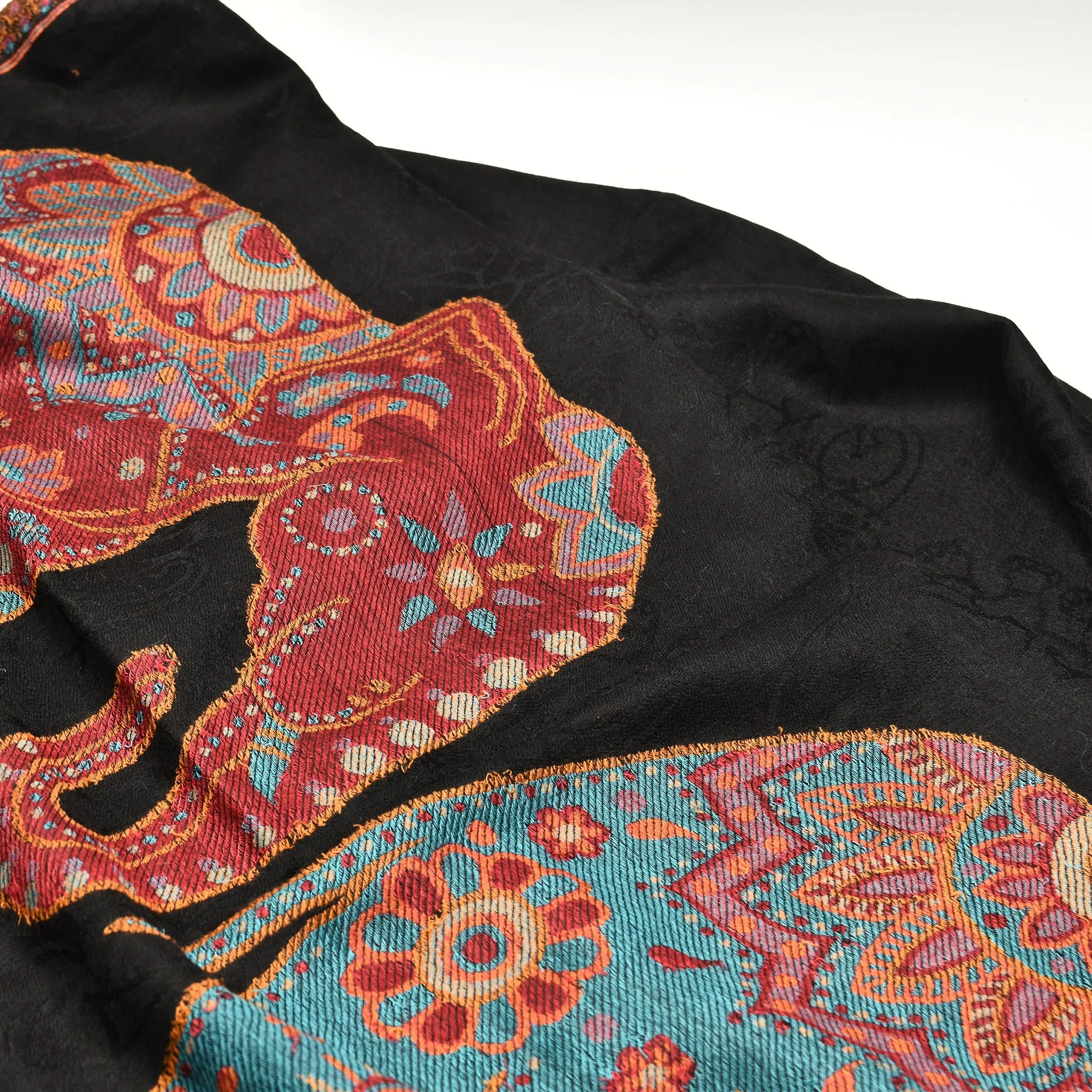 Animal Weave Kani Pashmina Shawl