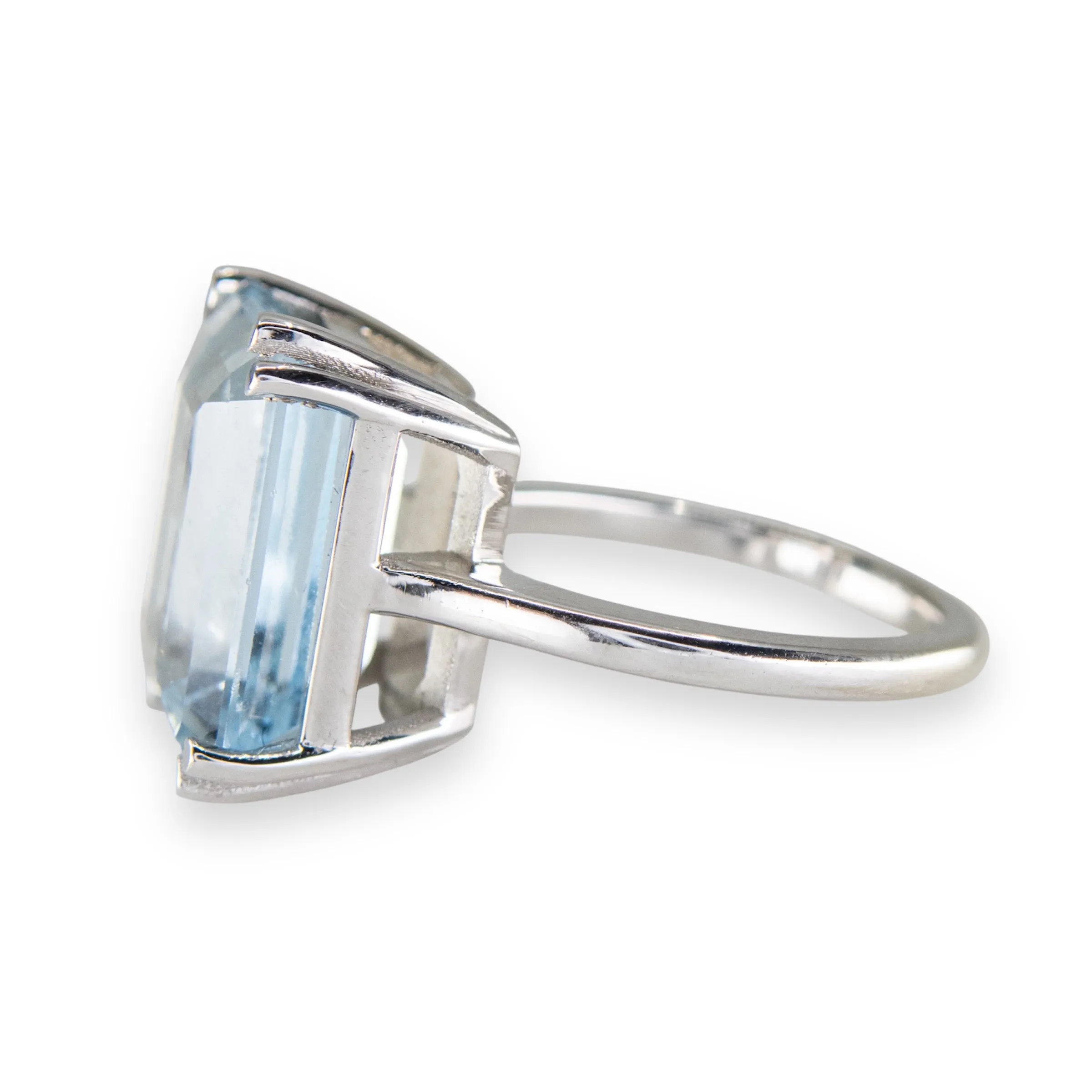 Aquamarine Cocktail Ring